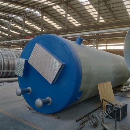 玻璃钢污水处理设备 高效能玻璃钢泵站 一体式预制泵站厂家