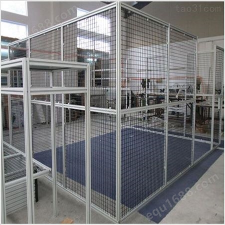 车间设备安全围栏 工业折叠屏风 工厂护栏定制