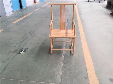 新中式实木圈椅主位茶椅餐椅 按需定制 元正木业 源头工厂