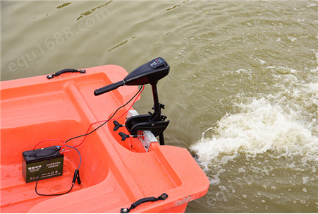 小型12v橡皮艇电动马达、充气船电瓶推进器、12伏电动螺旋桨