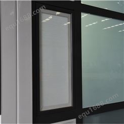 磁控中空百叶玻璃订做 品质帘片不易起锈 遮阳采光多功能 易清理