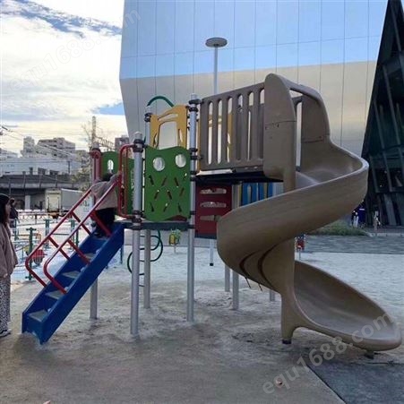 鑫睿淇木质滑梯 儿童乐园设施厂家定制