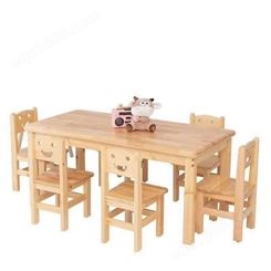 实木课桌椅 玩具收纳柜 玩具柜 幼儿园书架定制加工