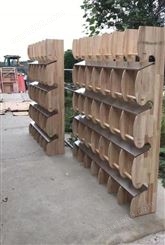定制鸽子用品用具欧式站架 实木材质 天然无异味 结实耐用