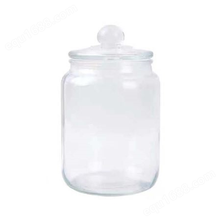 玻璃罐 山东玻璃瓶密封罐 茶叶罐 带盖 食品储物罐 花茶收纳罐,支持定制 玻璃储物罐