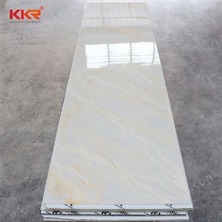 金康瑞KKR供应透光板亚克力人造石板材可用于酒店接待台背景墙