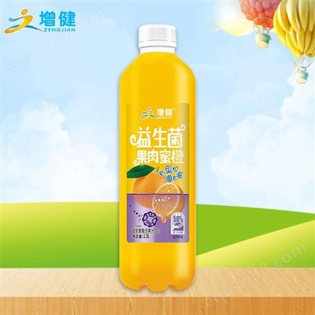 增健益生菌猕猴桃味果肉果汁发酵复合果汁饮品1.5LX6瓶