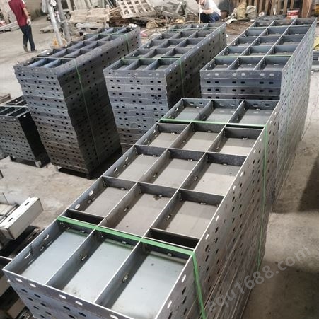 组合钢模板水沟钢模板高频焊接加工部件强度高