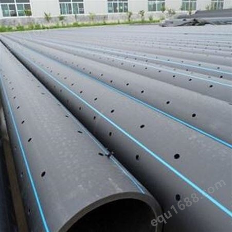 广州高强度HDPE渗水管垃圾渗滤液导排水管精选厂家统塑管业