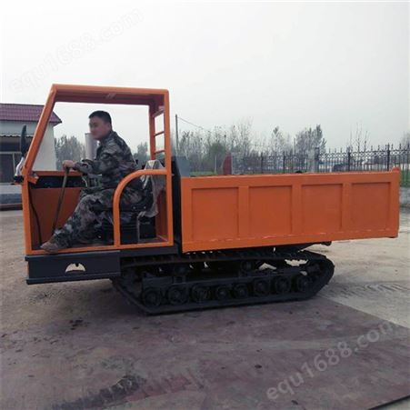 YY-LYC-YS502 5吨工地运料履带运输车 坡地爬坡运送车 拉石灰沙土