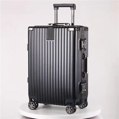 PP硬壳拉杆箱批量出售 21英寸硬壳拉杆箱定制 学生行李箱现货