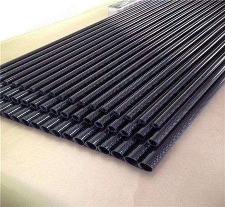 定制3K碳纤维卷管CNC 平纹/斜纹碳纤维管