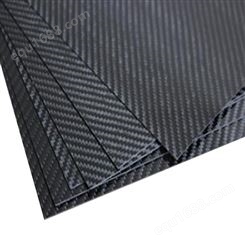 1mX1m碳纤板 1mm 1.5mm 2mm 3mm 4mm 5mm 3K全碳板 碳纤维板材