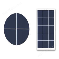 太阳能发电系统价格 发电板 太阳能电池板ZD-100WP 中德