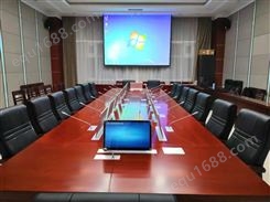无纸化一体机升降桌 173系列会议系统桌面升降屏 款式多 经久耐用