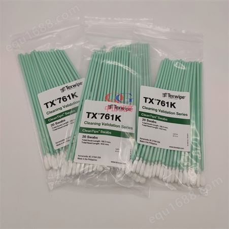 TEXWIPE取样拭子 TX714K棉签高效液相色谱和TOC清洁验证TX761K