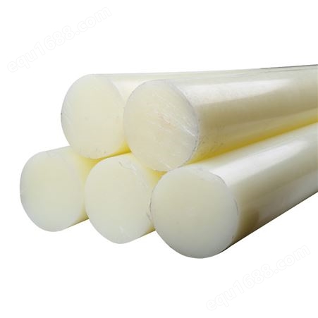 云泰现货米白色耐高温 PA6尼龙棒 多规格可选 抗磨尼龙塑料棒材