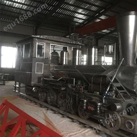 威四方定制复古蒸汽火车头 退役绿皮火车餐厅 工艺成熟