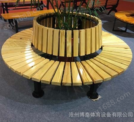 定做围树椅 公园圆形椅子 各种尺寸休闲椅 实木圆型椅 树围椅围树椅厂家