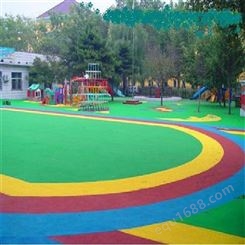 沧州奥缘体育 塑胶场地 幼儿园塑胶场地 硅pu塑胶场地