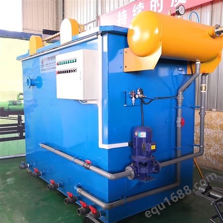 屠宰污水气浮机一体化污水处理设备食品厂污水处理机造纸污水处理