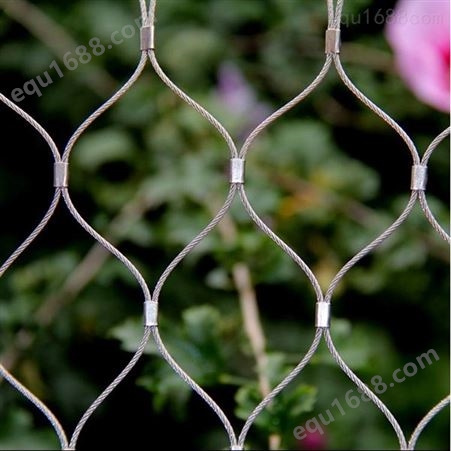 动物园防护网，不锈钢丝绳网，安平县生产不锈钢丝绳网厂家