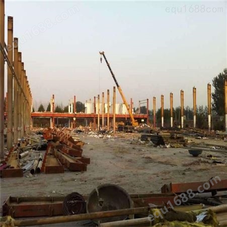 扬州报废钢结构回收 钢结构厂房拆迁收购 专业资质