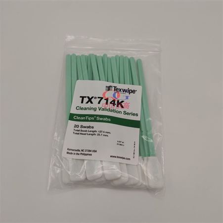 TEXWIPE取样拭子 TX714K棉签高效液相色谱和TOC清洁验证TX761K